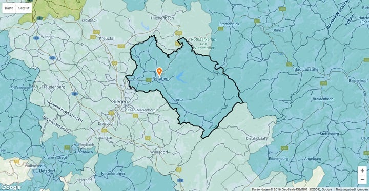 Mietspiegel Netphen 2025