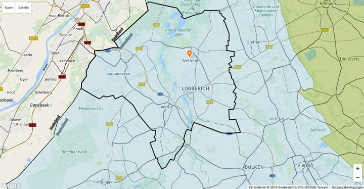 Mietspiegel Nettetal 2024