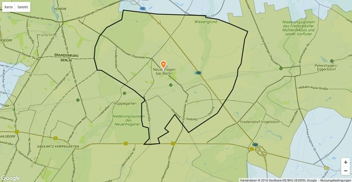 Mietspiegel Neuenhagen bei Berlin 2024