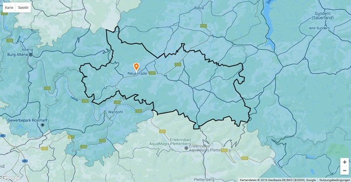 Mietspiegel Neuenrade 2024