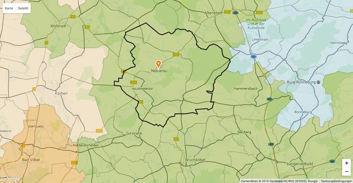 Mietspiegel Nidderau 2025