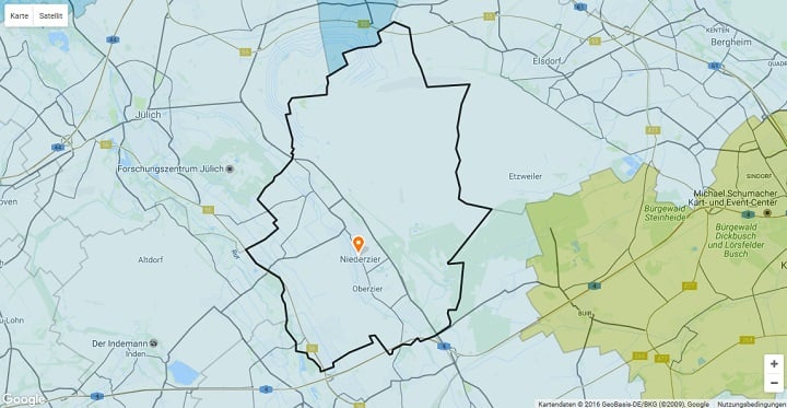 Mietspiegel Niederzier 2025