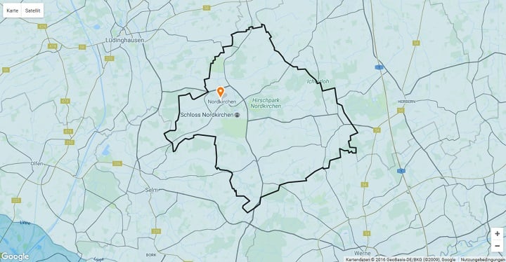 Mietspiegel Nordkirchen 2024