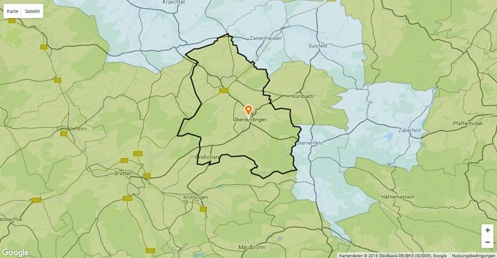 Mietspiegel Oberderdingen 2024