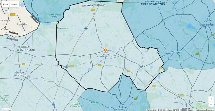 Mietspiegel Ochtrup 2025