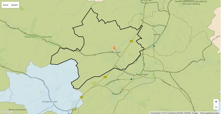 Mietspiegel Ofterdingen 2025