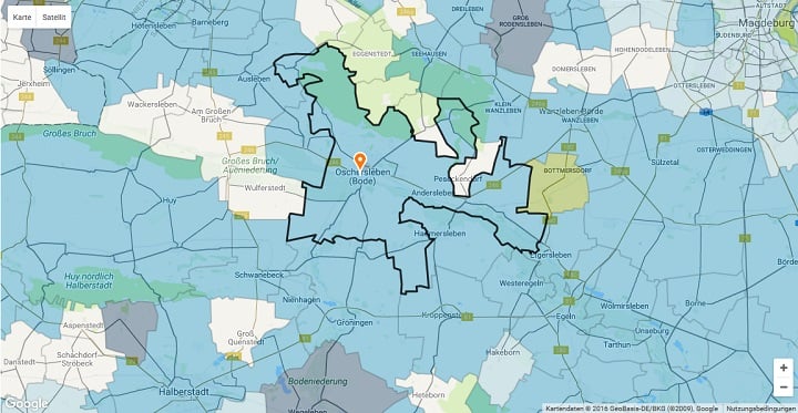 Mietspiegel Oschersleben (Bode) 2025