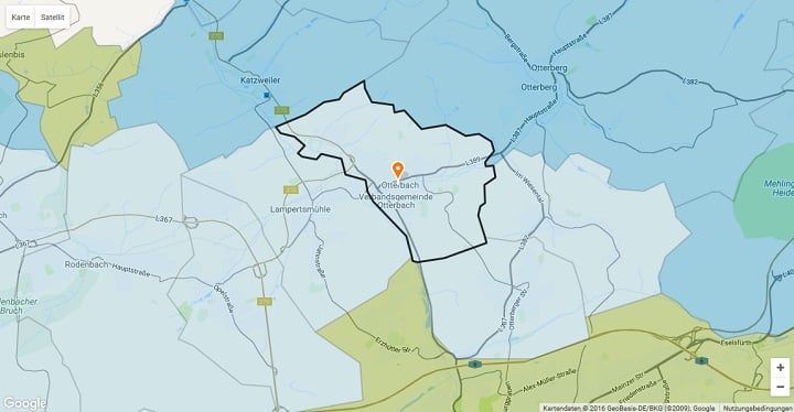 Mietspiegel Otterbach 2025
