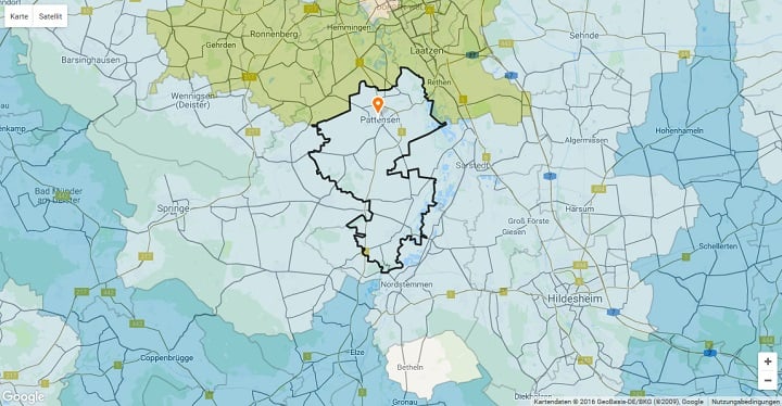 Mietspiegel Pattensen 2024