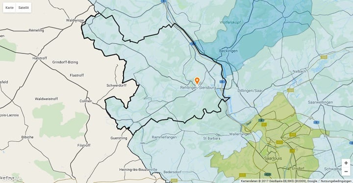 Mietspiegel Rehlingen-Siersburg 2024