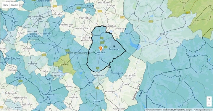 Mietspiegel Rennerod 2025
