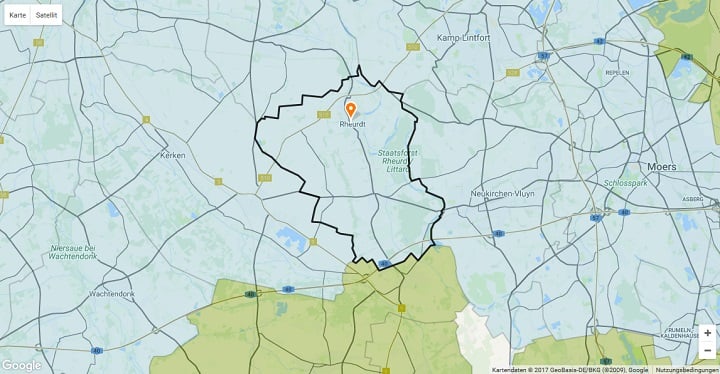 Mietspiegel Rheurdt 2025