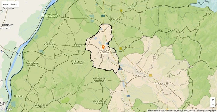 Mietspiegel Riegel am Kaiserstuhl 2025