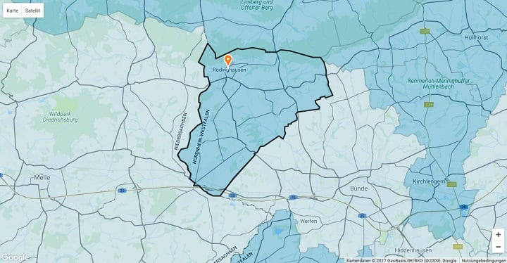 Mietspiegel Rödinghausen 2024