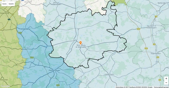 Mietspiegel Rottenburg an der Laaber 2023