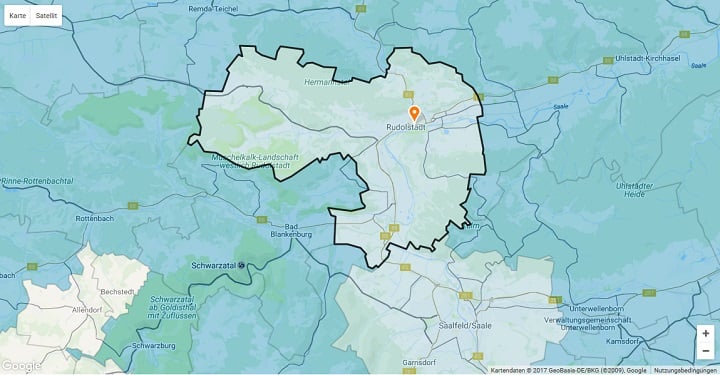 Mietspiegel Rudolstadt 2025