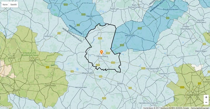 Mietspiegel Sassenberg 2025