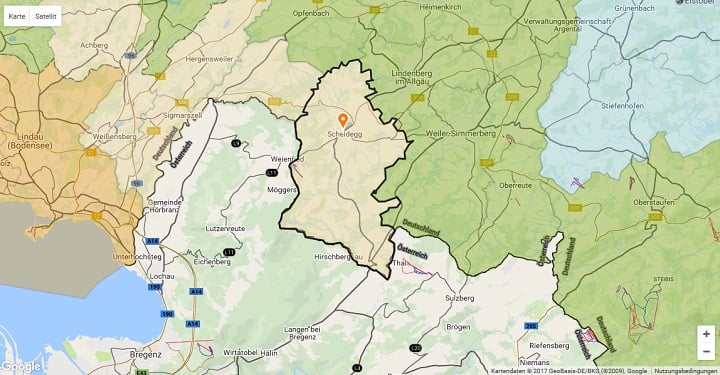 Mietspiegel Scheidegg 2022