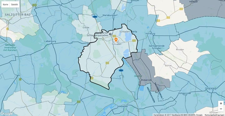 Mietspiegel Schladen 2022