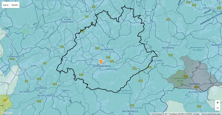 Mietspiegel Schmallenberg 2023