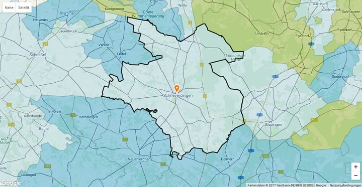 Mietspiegel Schneverdingen 2024