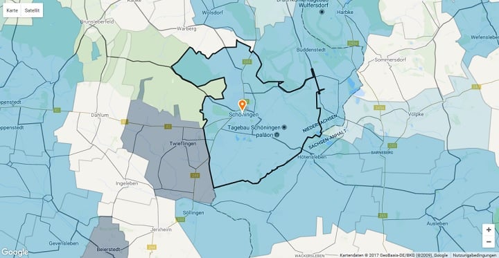 Mietspiegel Schöningen 2024