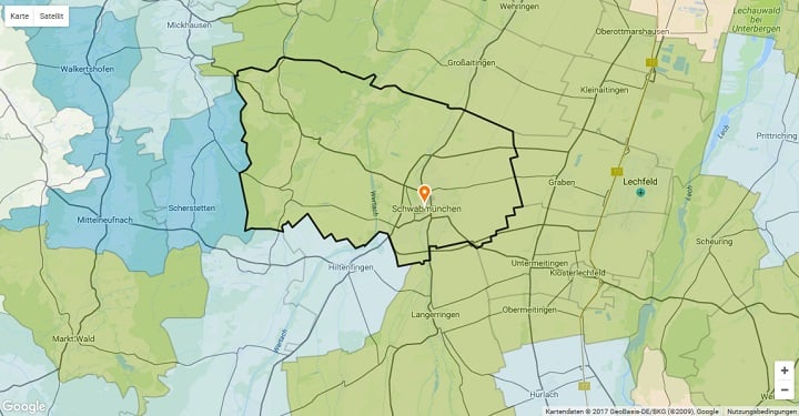 Mietspiegel Schwabmünchen 2025