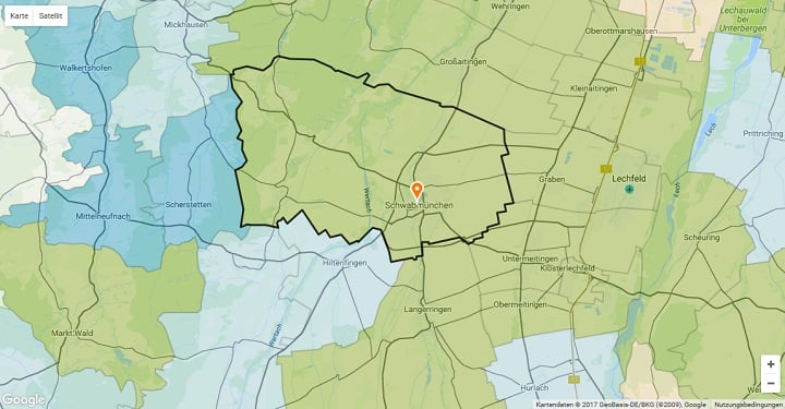 Mietspiegel Schwabmünchen 2024