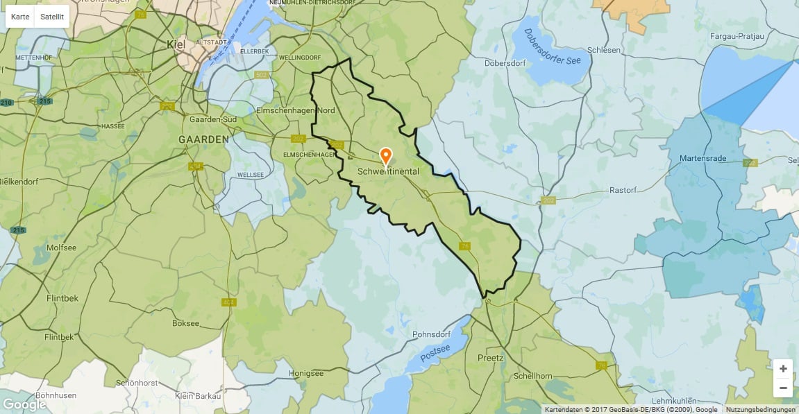 Mietspiegel Schwentinental 2023