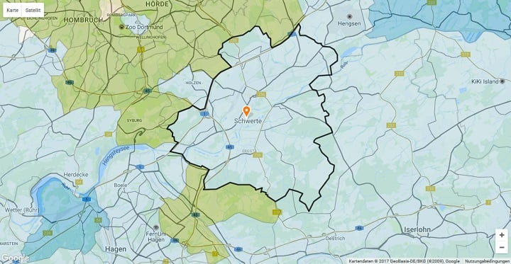 Mietspiegel Schwerte 2025