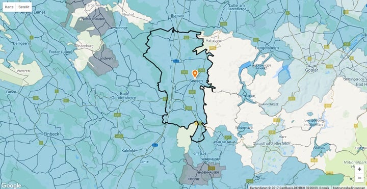 Mietspiegel Seesen 2024