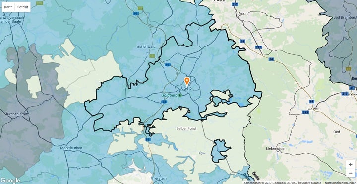 Mietspiegel Selb 2025