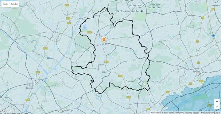 Mietspiegel Selm 2025