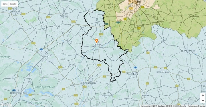 Mietspiegel Senden (Westfalen) 2025