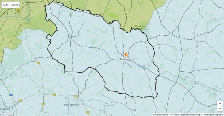 Mietspiegel Sendenhorst 2025