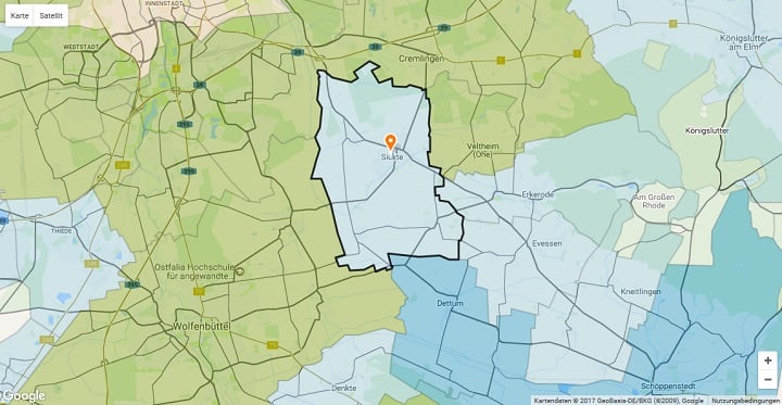 Mietspiegel Sickte 2024