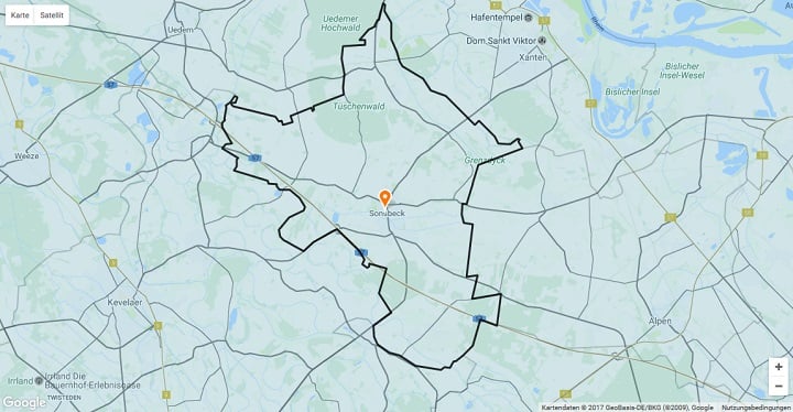 Mietspiegel Sonsbeck 2025