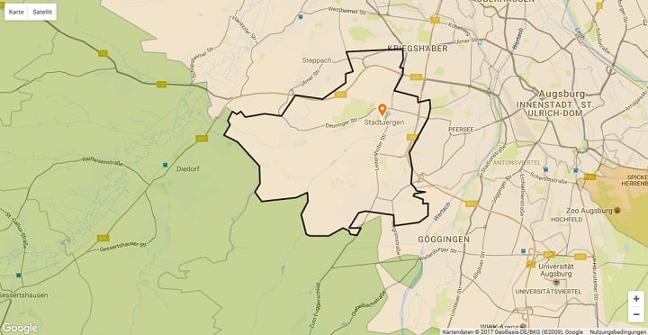 Mietspiegel Stadtbergen 2023