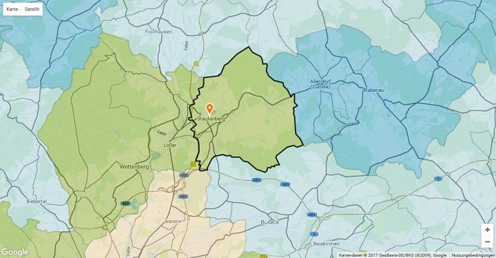 Mietspiegel Staufenberg 2025