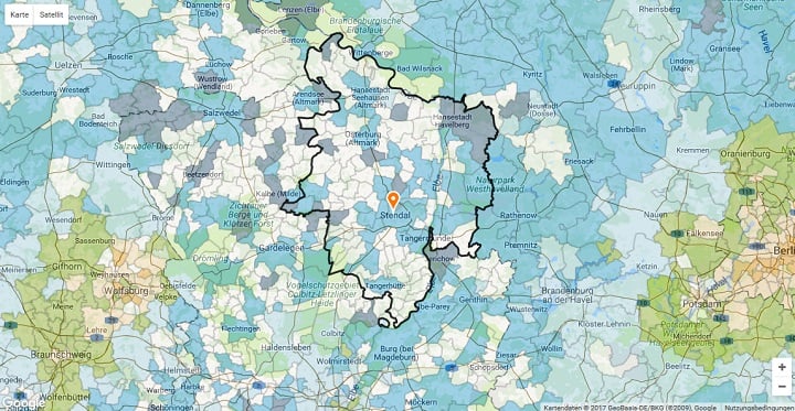Mietspiegel Stendal 2025
