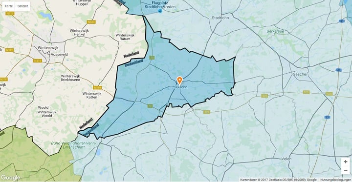 Mietspiegel Südlohn 2025
