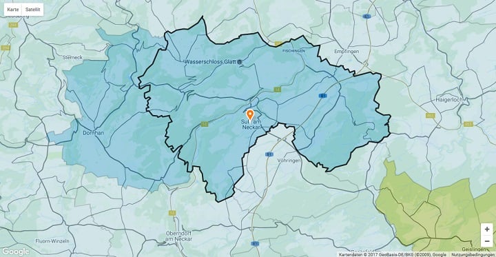 Mietspiegel Sulz am Neckar 2024