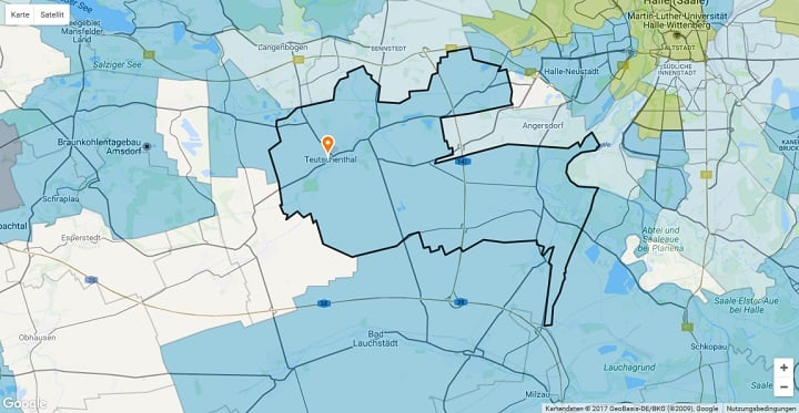 Mietspiegel Teutschenthal 2024