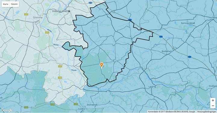Mietspiegel Thümmlitzwalde 2025