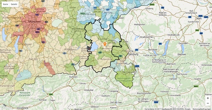 Mietspiegel Traunstein 2023