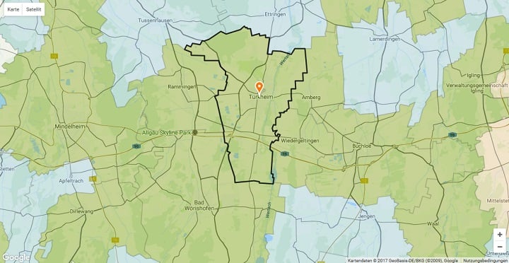 Mietspiegel Türkheim 2025