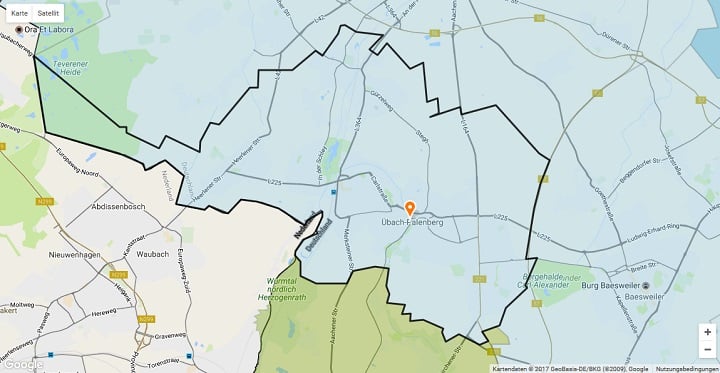 Mietspiegel Übach-Palenberg 2025