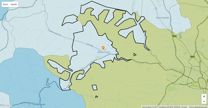 Mietspiegel Unterkirnach 2025
