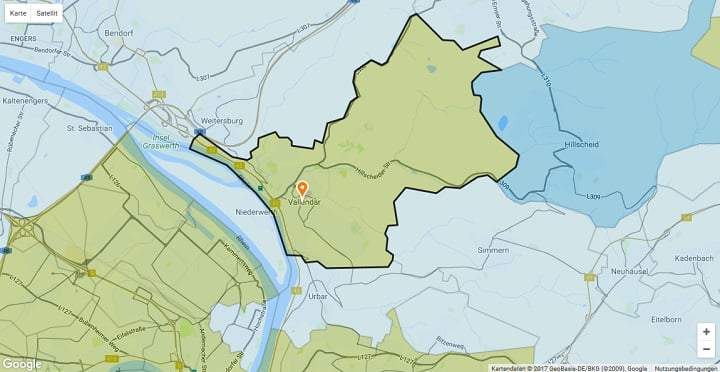 Mietspiegel Vallendar 2025