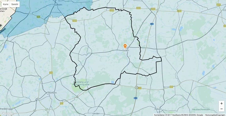 Mietspiegel Velen 2025